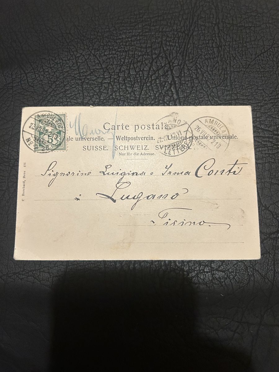 Cartoline postali: Gruss aus Murg 1902 – Usato da Breganzona venduto da Milesbo 1