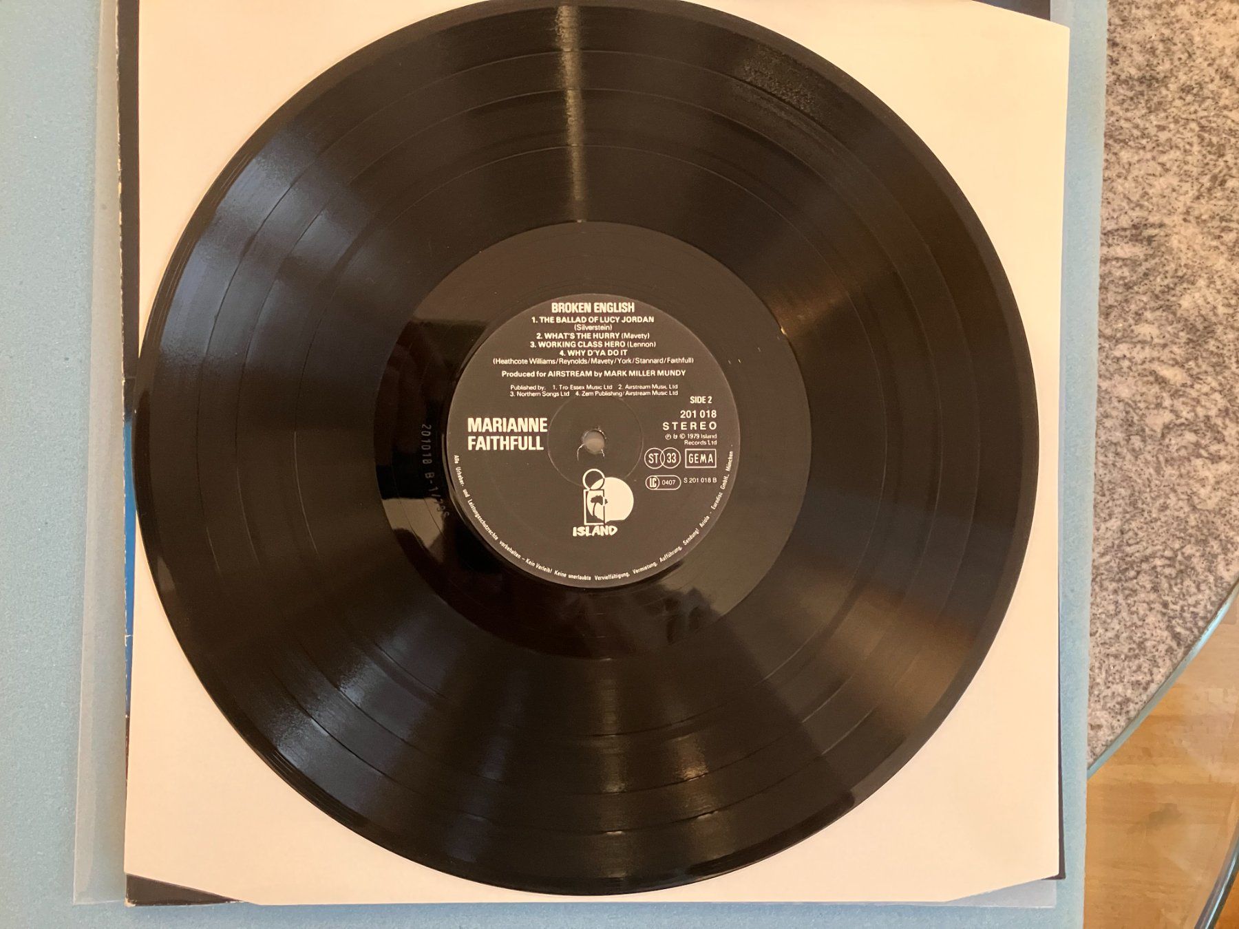 Dischi in vinile: Marianne Faithfull – Usato da Aarwangen venduto da Jukebox3 6