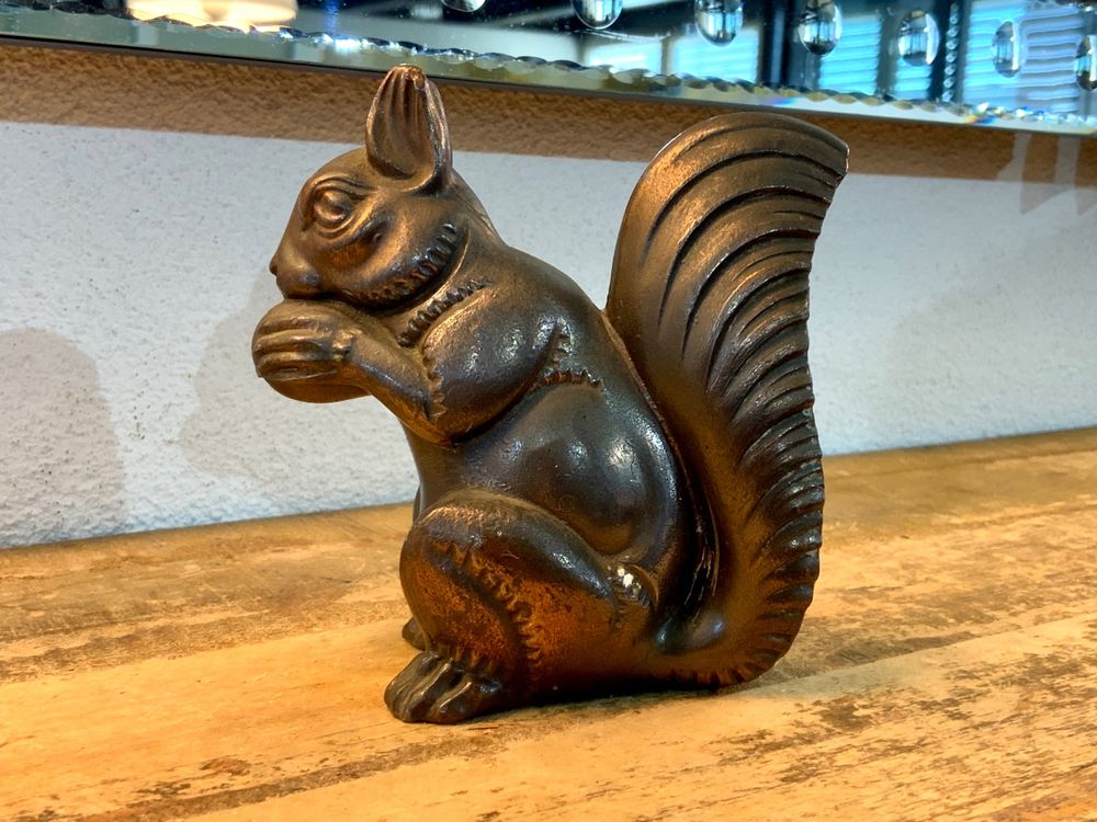 Produktbild von Dekop Miniatur Eichhörnchen Set 3-teilig - Krippenzubehör Für 9cm Figuren