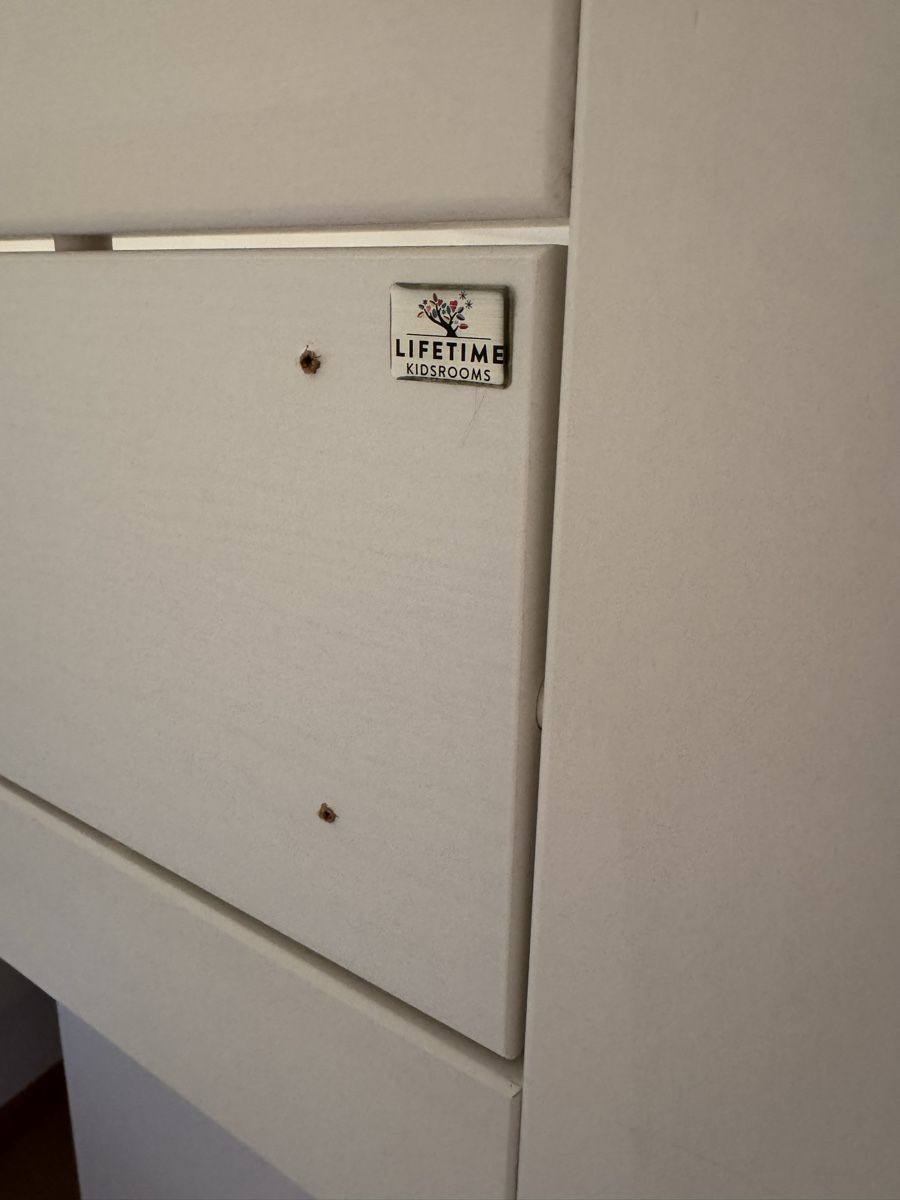 Lifetime Brands Letti: Halbhohes Bett mit Schreibtisch – Usato da Wikon venduto da Mona784 6