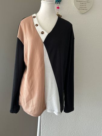 Langarm Pullover Damen Grösse XL