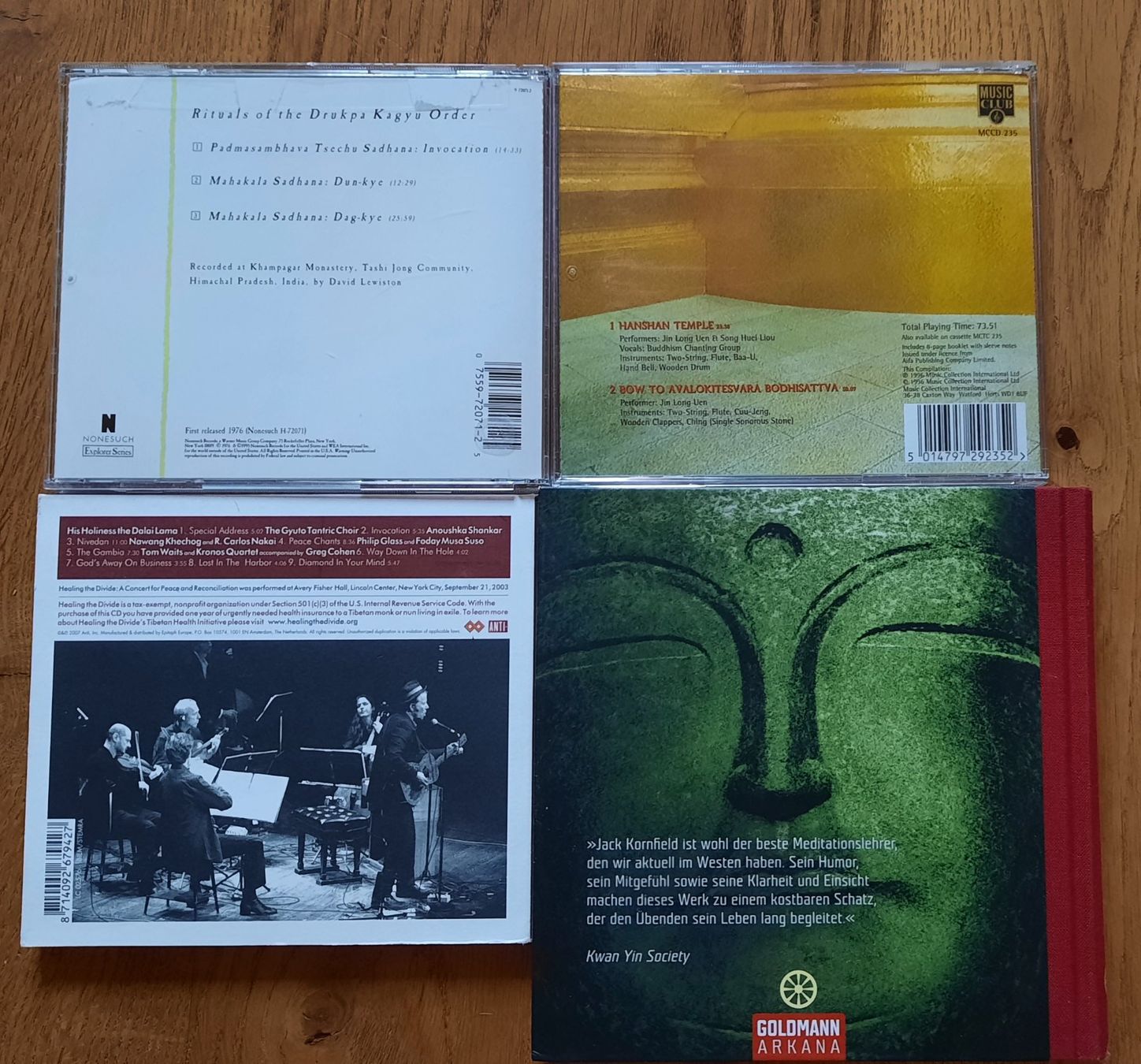 CDs: CD's Tibetan Buddhism, Mediation – D'occasion à Iffwil par Lisa_Soleil 1