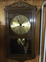 Antike Wanduhr aus dem 19. JH