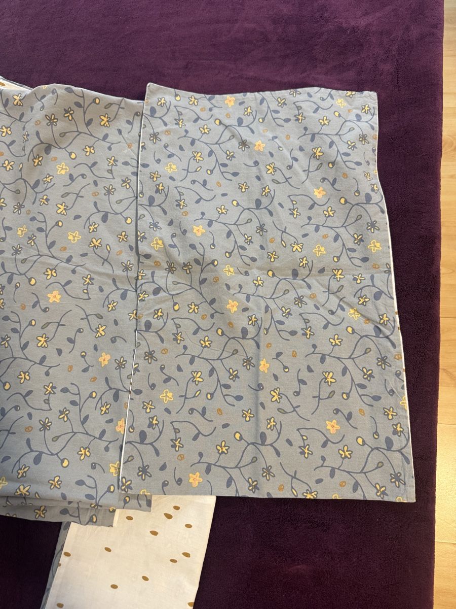 Biancheria da letto: Ikea Bettwäsche Set Blumenmuster grau beige – Nuovo (secondo la descrizione) da Altendorf venduto da Ro 4