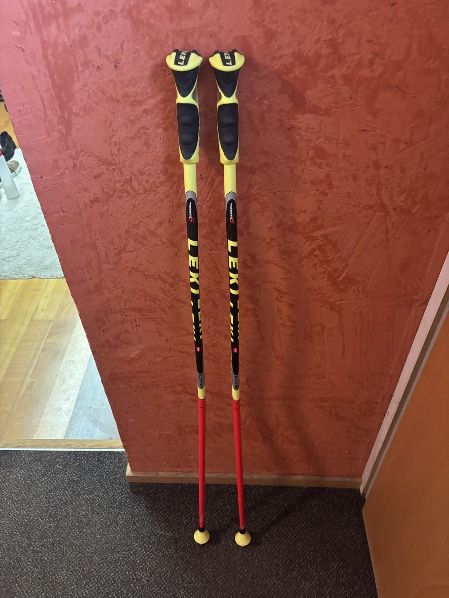 Leki Bastoncini da sci: Skistöcke Leki 110cm gebogen – Usato da Wil SG venduto da Ilaria.v