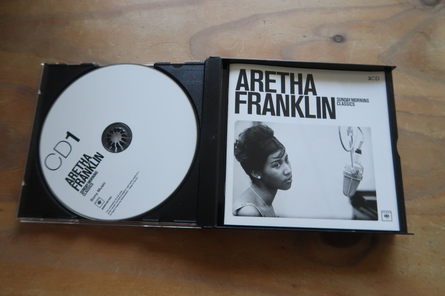 CD: ARETHA FRANKLIN - SUNDY MORNING CLASSICS - 3x CD – Usato da Basel venduto da Patiscat 3