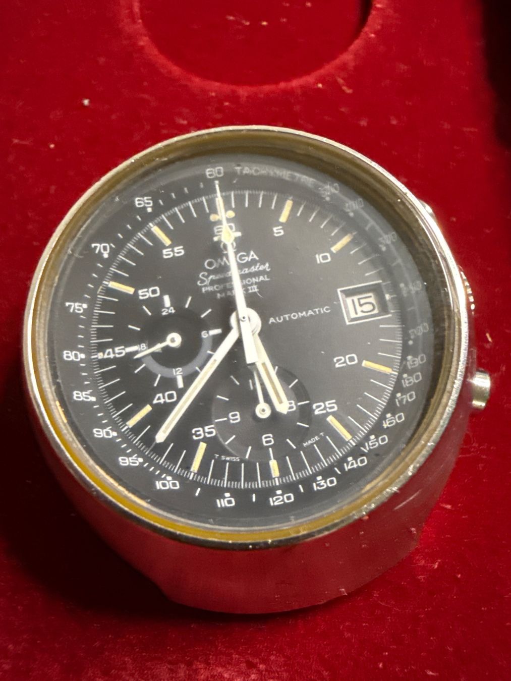 Omega Uhren: Omega Speedmaster Mark III   41 mm – Gebraucht aus Pfeffingen von Allhandelklgwatches