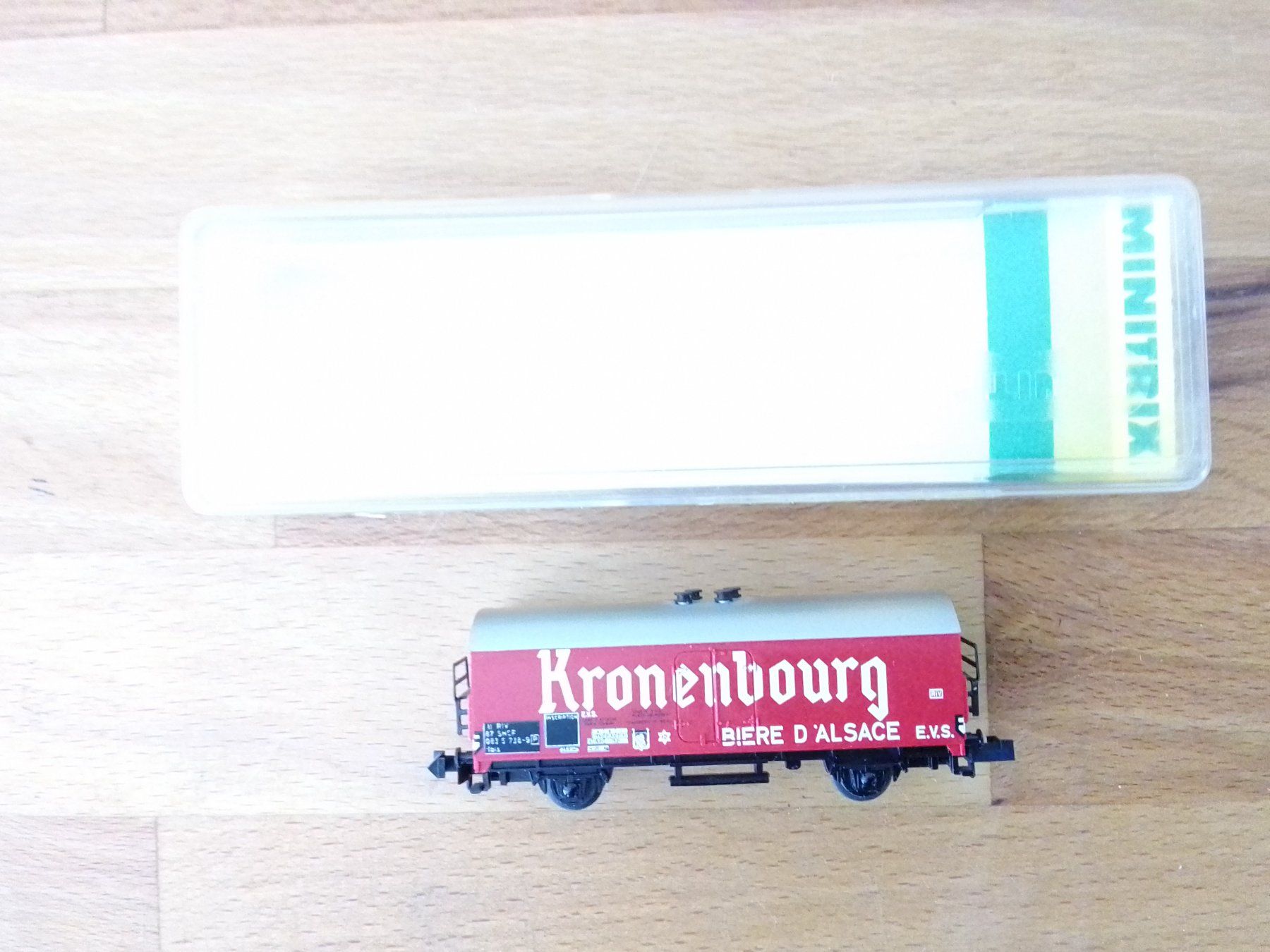 Trix Modellini di ferrovie: Güterwagen Trix "Kronenburg" – Usato da Zollikofen venduto da Noak 2