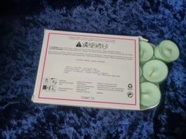 PartyLite - 12 Teelichter Citronella Mint