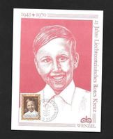 Liechtenstein Pén Maximumkarte 460 ET 30.4.1970