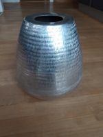 Vase Topf Metall Orient Boho Indie Ethno Shabby silber