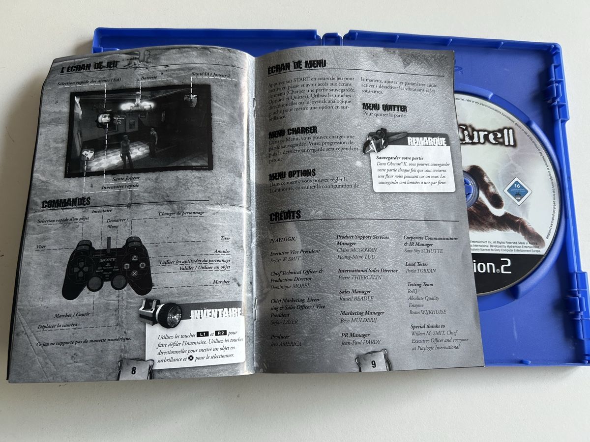 Giochi: Obscure 2 PS2 français  – Usato da Pully venduto da PongDayOne 3