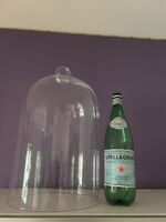 Glasglocke klar H 48 cm D 26 cm neuwertig