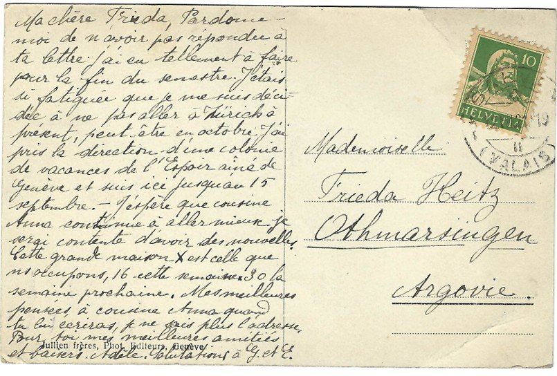 Cartoline postali: AK  Salvan um 1900 selten! – Usato da Rheinfelden venduto da wil_m7gh 1