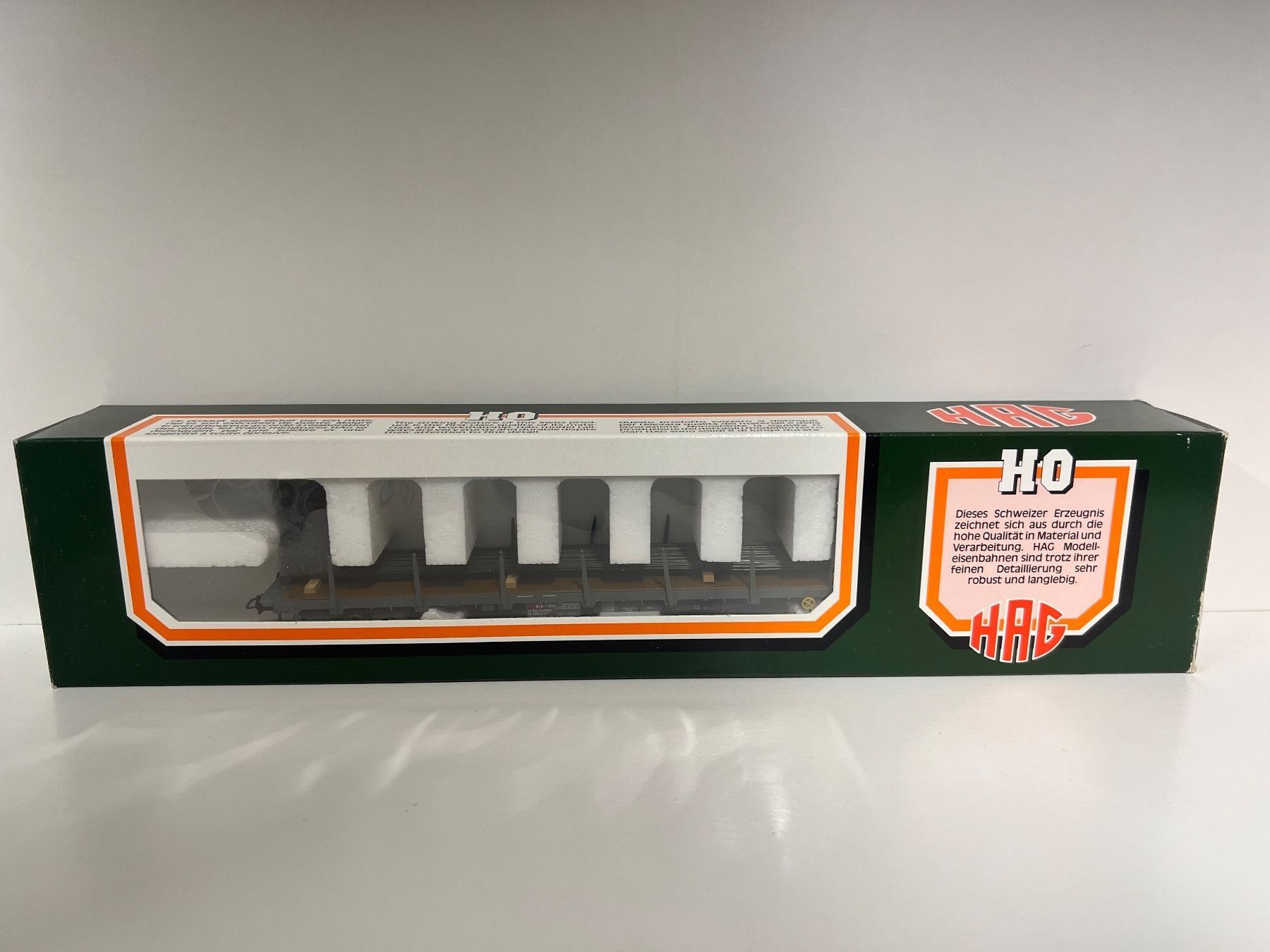 Hag Modellini di ferrovie: HAG Nr.352 DC H0 SBB Rs Rundstahl – Nuovo (secondo la descrizione) da Neuenhof venduto da ludovicco 2