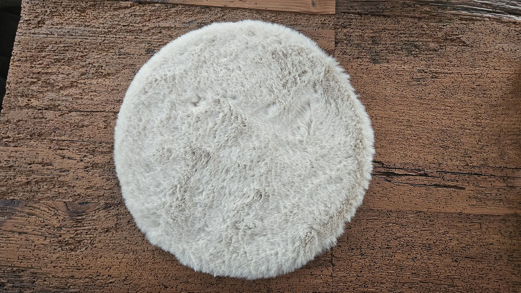 Conforama Kissen: Sitzkissen rund, beige – Neu (gemäss Beschreibung) aus Stans von sam_ctw9