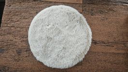 Sitzkissen rund, beige