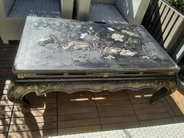 antik asiatisch Opiumtisch Tisch Asiatika