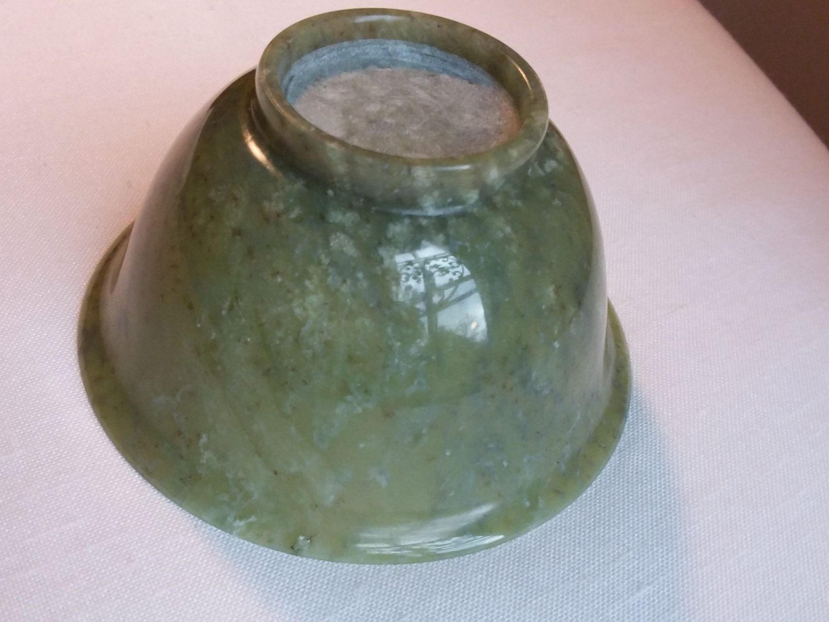Schalen: Alte Jade Schale mit Sockel, China, ca 1950 – Gebraucht aus Zürich von helsan 7
