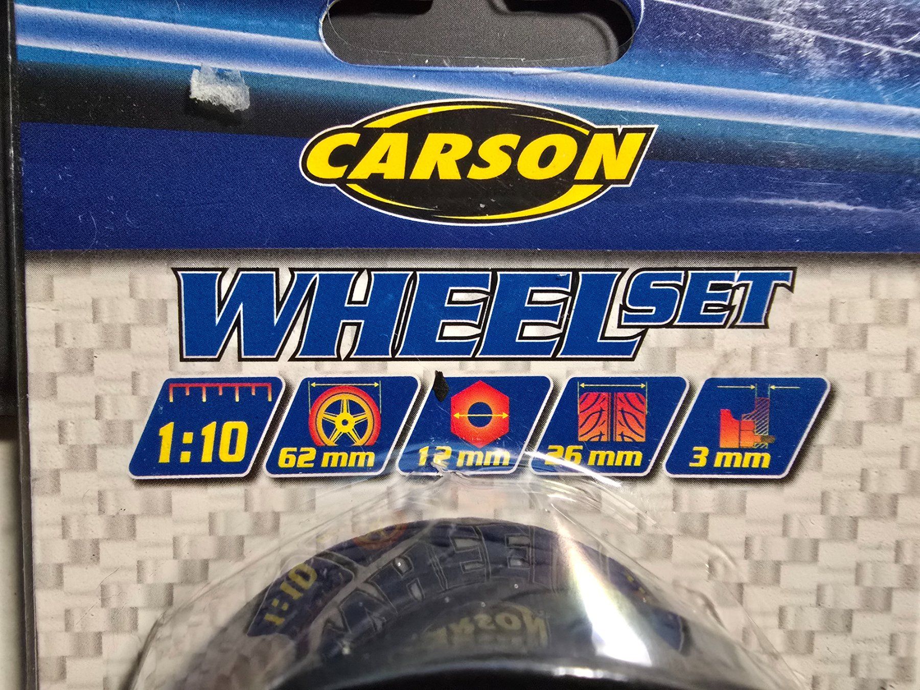 Carson RC Modellbau: Carson 1:10 Radsatz – Neu und originalverpackt aus Steffisburg von Lcrash 3