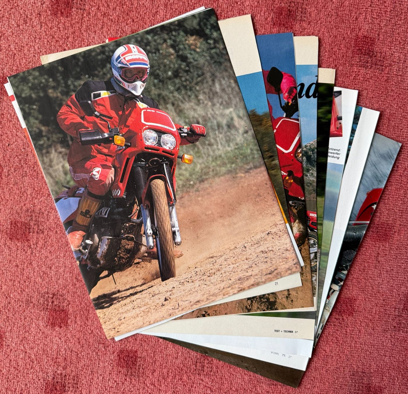 Gilera Documenti: GILERA RC 600 , Prospekte , Testberichte – Usato da Ittigen venduto da Lalilala4 2
