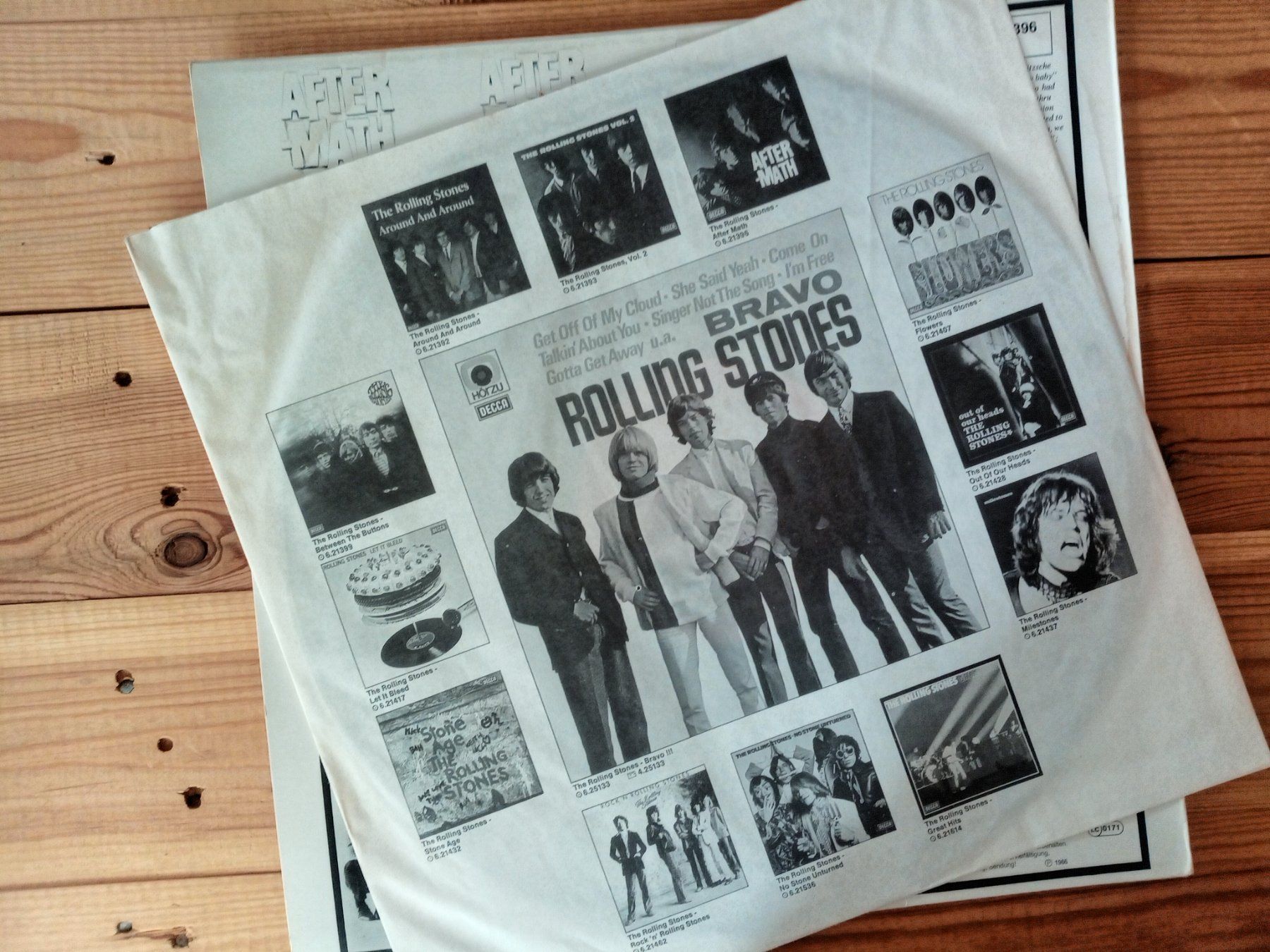 Dischi in vinile: Rolling Stones - Aftermath - DECCA LP - Rarität! – Usato da Waldenburg venduto da STICKER_KING 4
