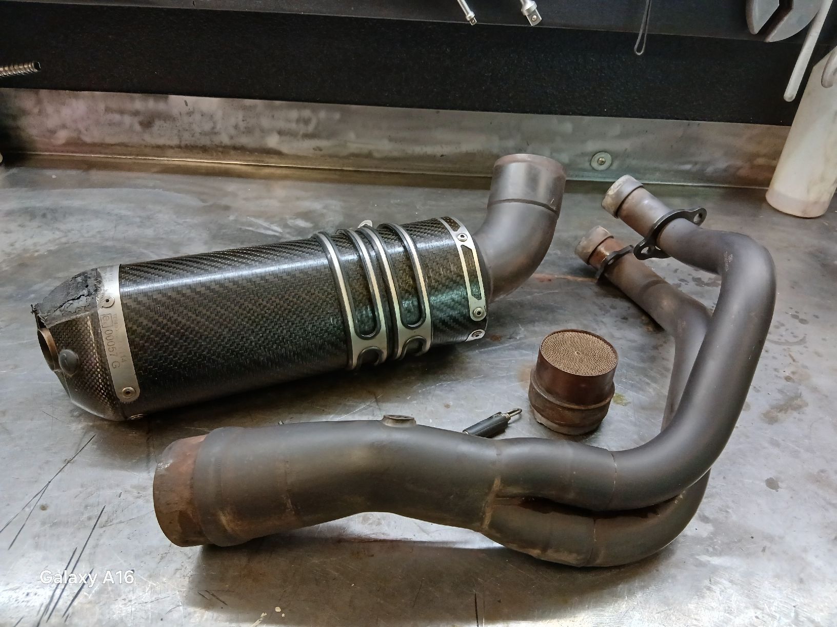 Yamaha Sistemi di scarico: ligne complète termignoni mt07 /xsr 700 – Usato da Romanel-s-Lausanne venduto da site76