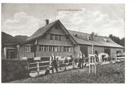 unbekanntes Appenzeller Bauernhaus - Sennen -  Heiden - 1903