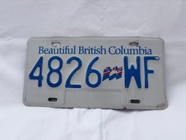 Kanadisches Nummernschild