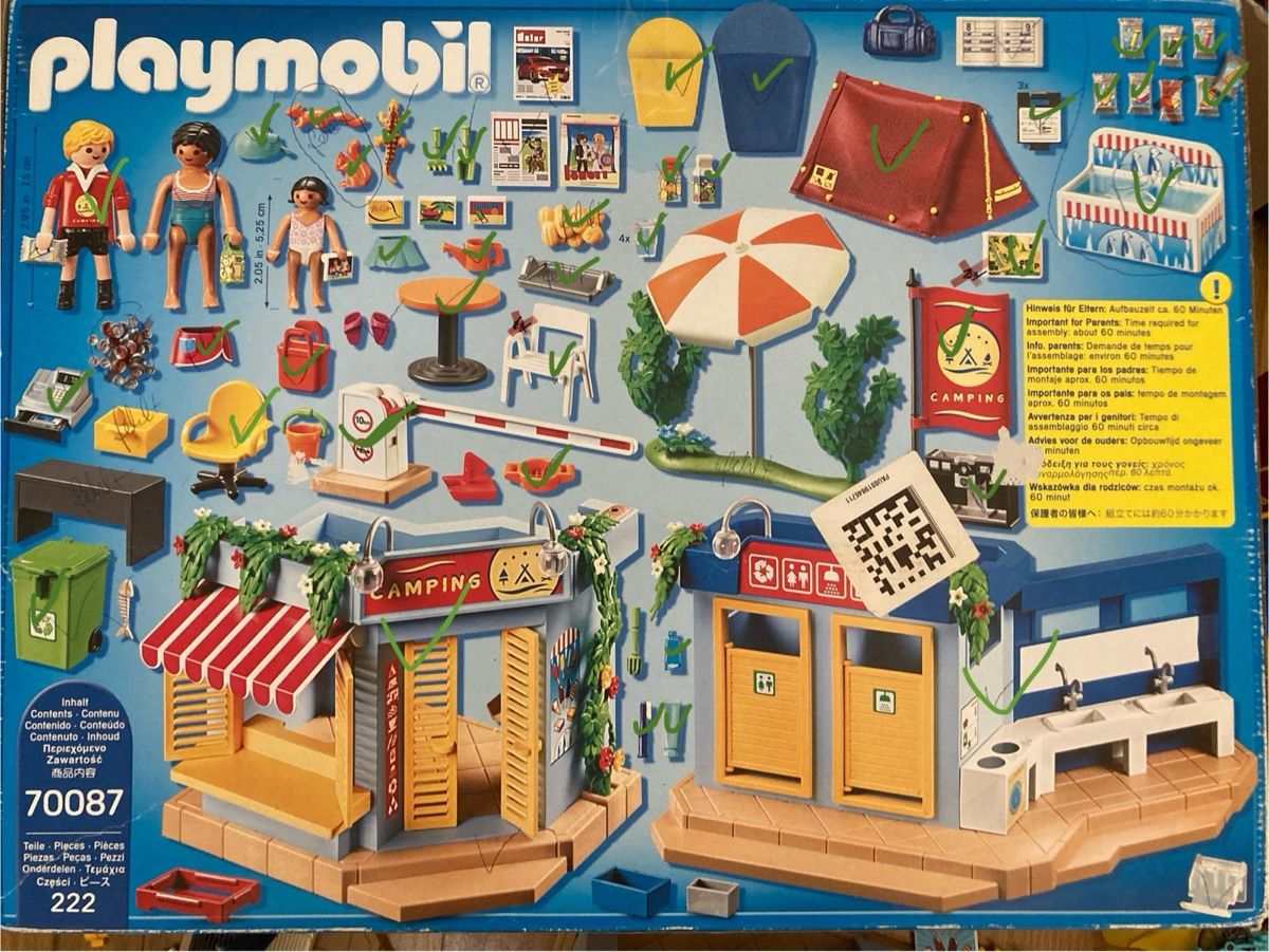 Playmobil Giocattoli: Playmobil 70087 camping – Usato da Basel venduto da mixste2 1