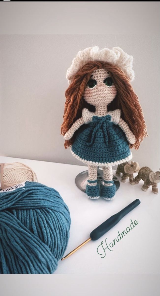 Bambole: Handmade Crochet Doll, Unique Gift Idea – Nuovo (secondo la descrizione) da Oftringen venduto da Eylem79 1