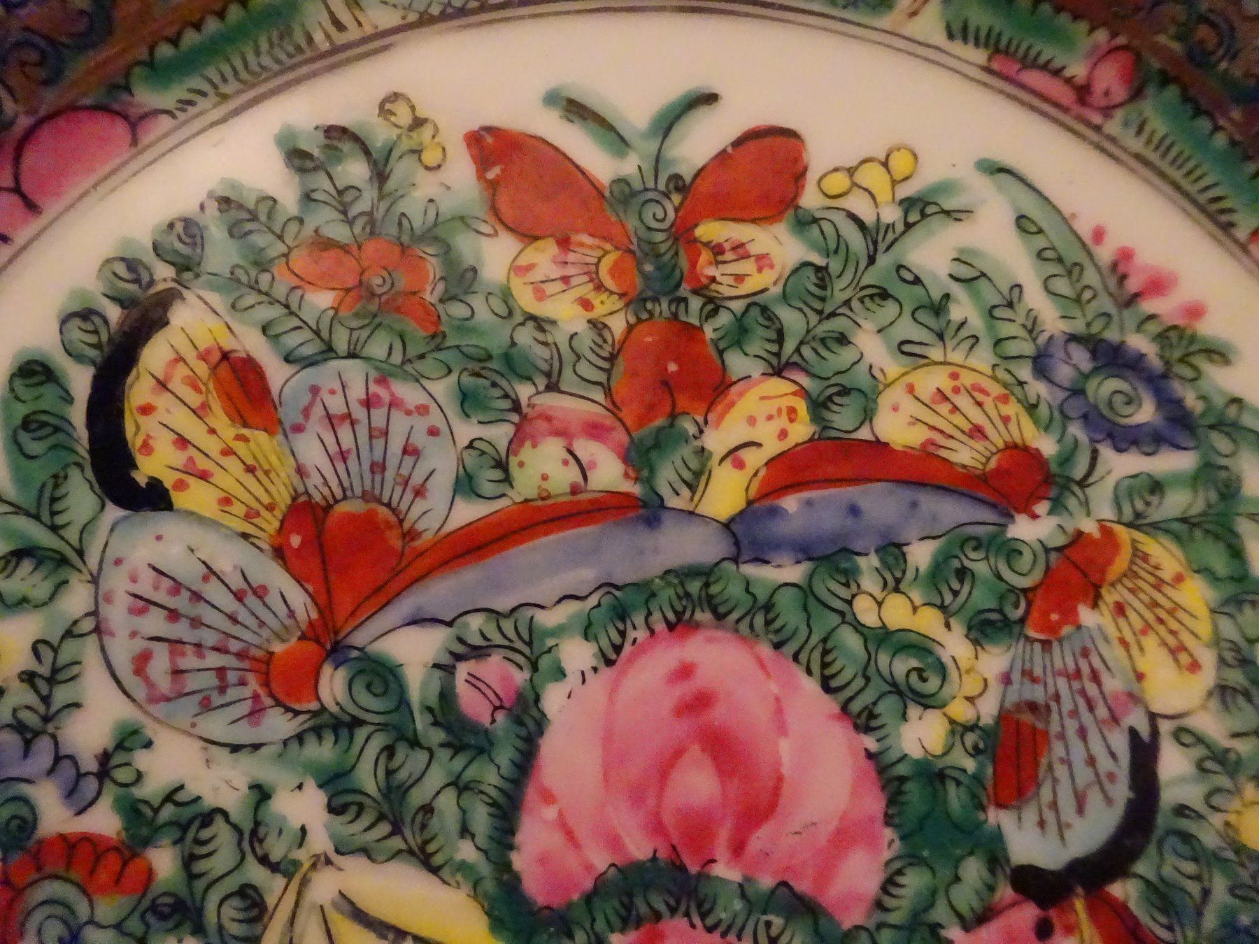 Teller: Vintage Teller Service Schmetterling - China – Gebraucht aus Esslingen von eintagammeer 6