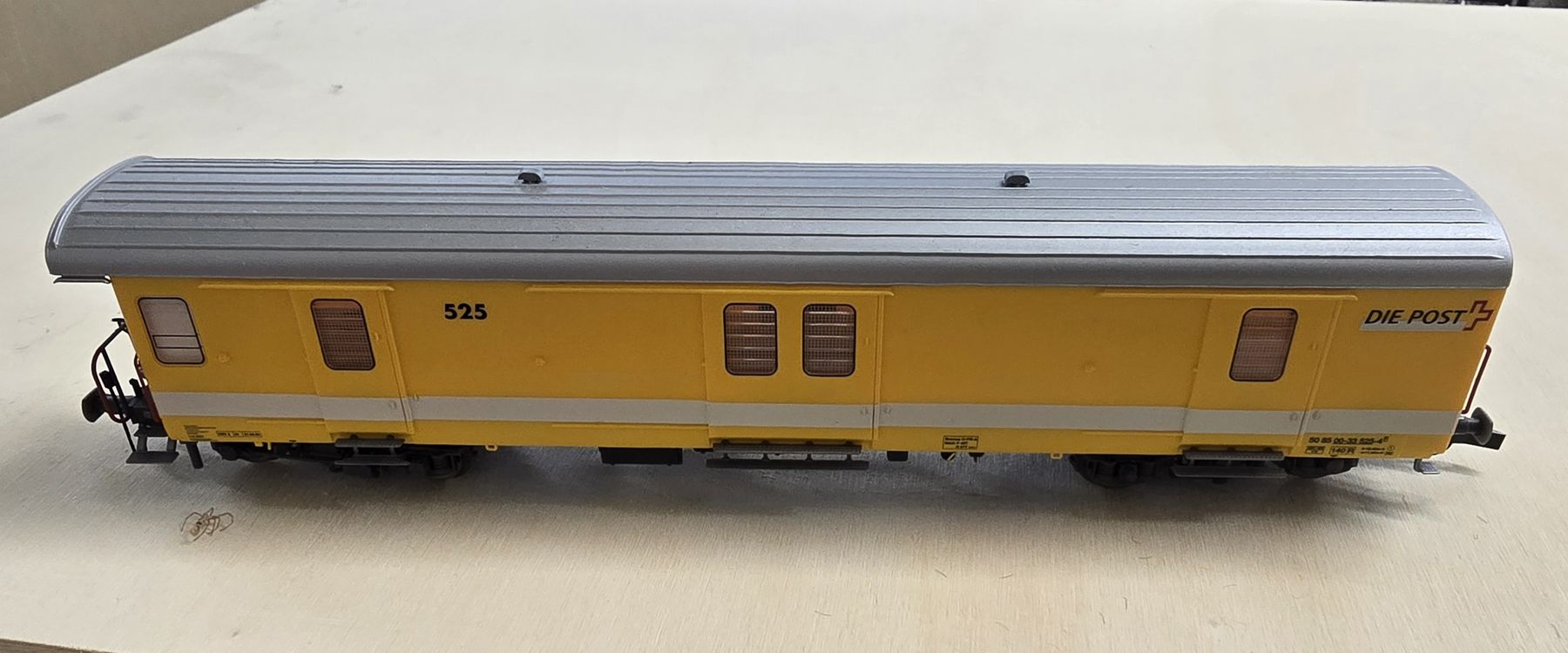 RailTop Modellini di ferrovie: Rail-top modell, wagons Z4 La Poste – Usato da la cibourg venduto da t-m-a