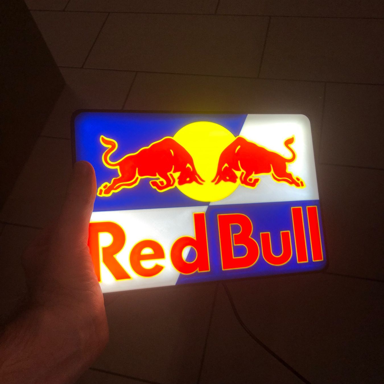 Tutte le decorazioni: Lampe LightBox LED Red Bull – Nuovo (secondo la descrizione) da Noville venduto da Berlusconi55