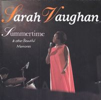Sarah Vaughan SUMMERTIME  Wolffie Tannenbaum Vocal Jazz CD