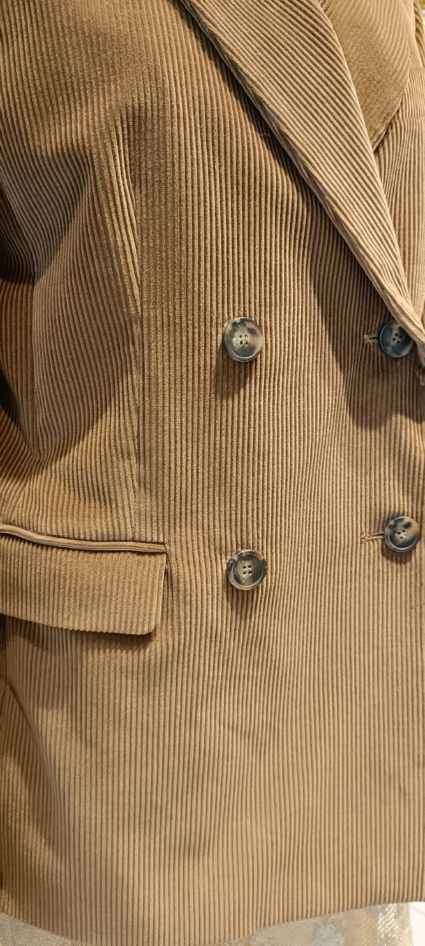 Max Mara Vestes: Max Mara Weekend Cord Jacke Braun Gr. 44 – Neuf (Voir description) à Zollikofen par Proseco 1