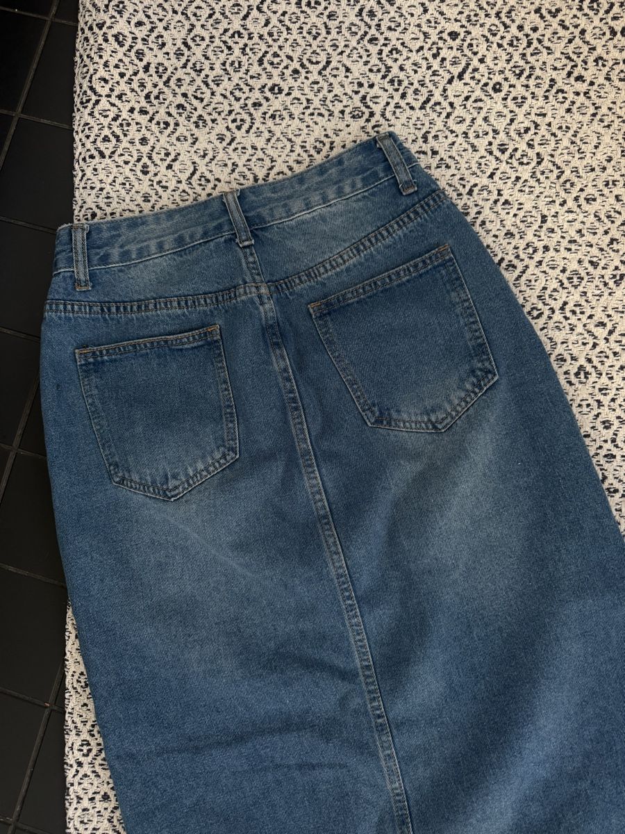 Gonne: Maxi Denim Skirt With Front Slit  – Usato da Wallisellen venduto da bod_72km 3
