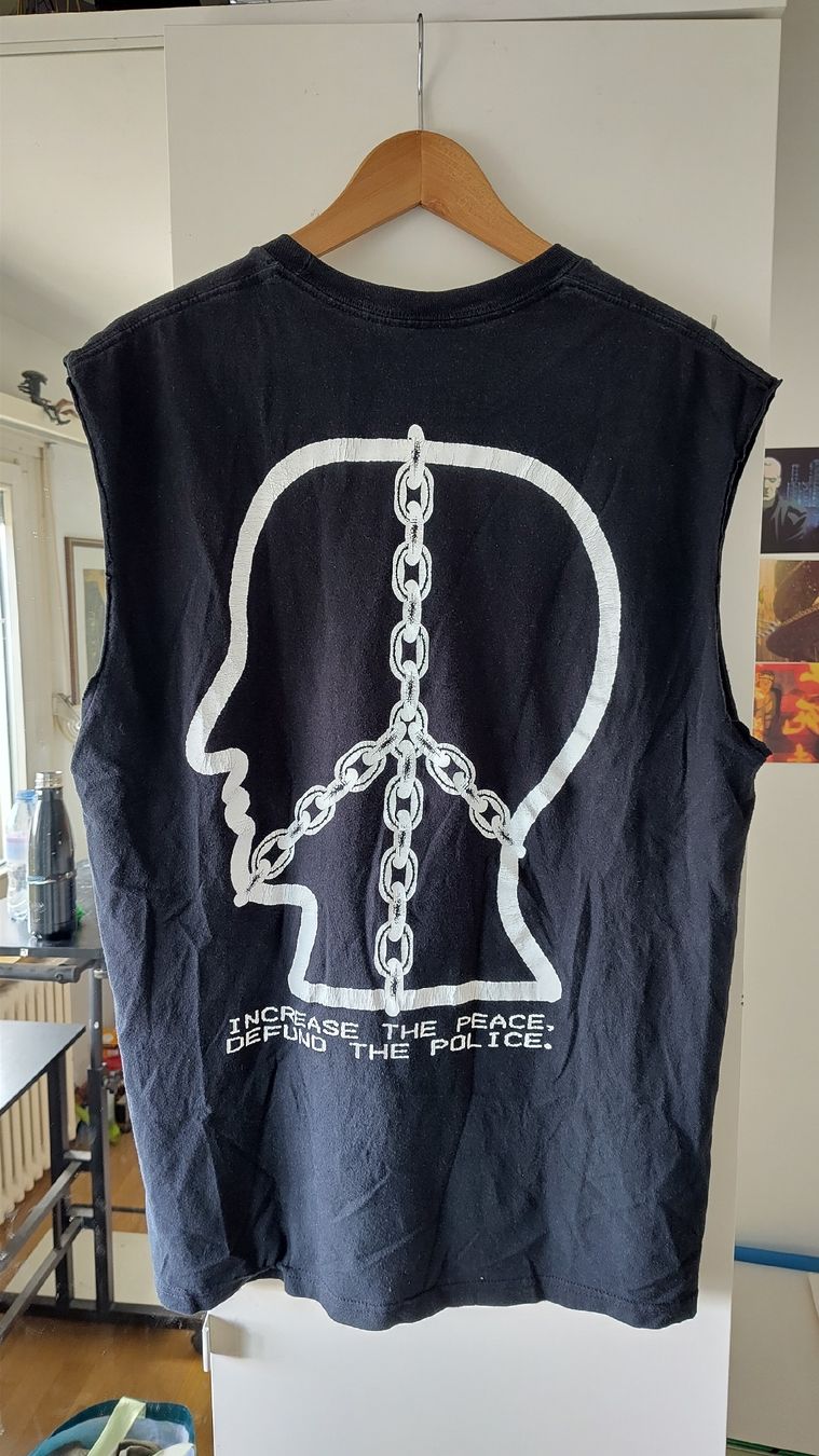 T-shirt: Brain Dead ACAB sleeveless t-shirt – Usato da Zürich venduto da CoolerTyp98 1