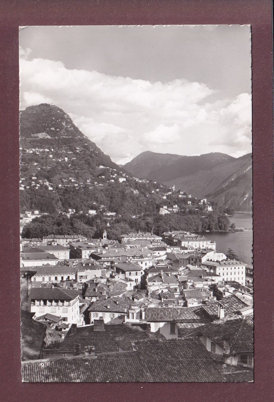 Cartoline postali: LUGANO - Monte Brè – Usato da Pully venduto da nicecards