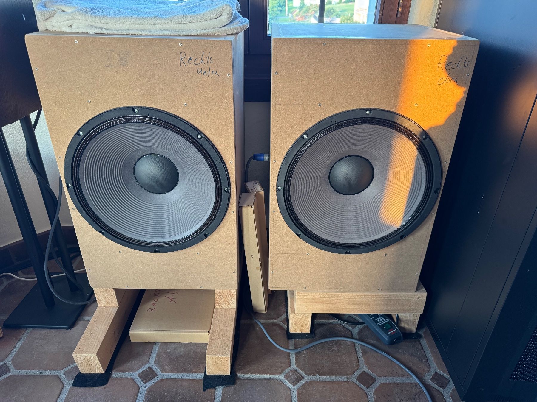 Lautsprecher: 4 x the box Speaker 18-500/8-A – Gebraucht aus Merlischachen von iselli91 1