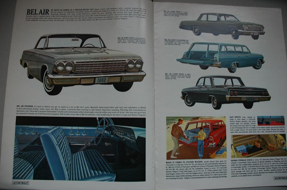 Chevrolet-Programm 1962 - Original-Prospekt (Gebraucht) in Malans GR ...