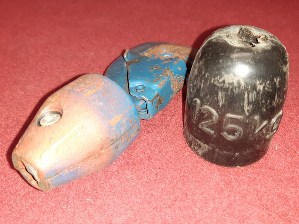 Handkettenzug 4 Meter, 1 Tonne – Blau, Kranhaken, G80 Kette, Für Werkstatt, Lager, Transport