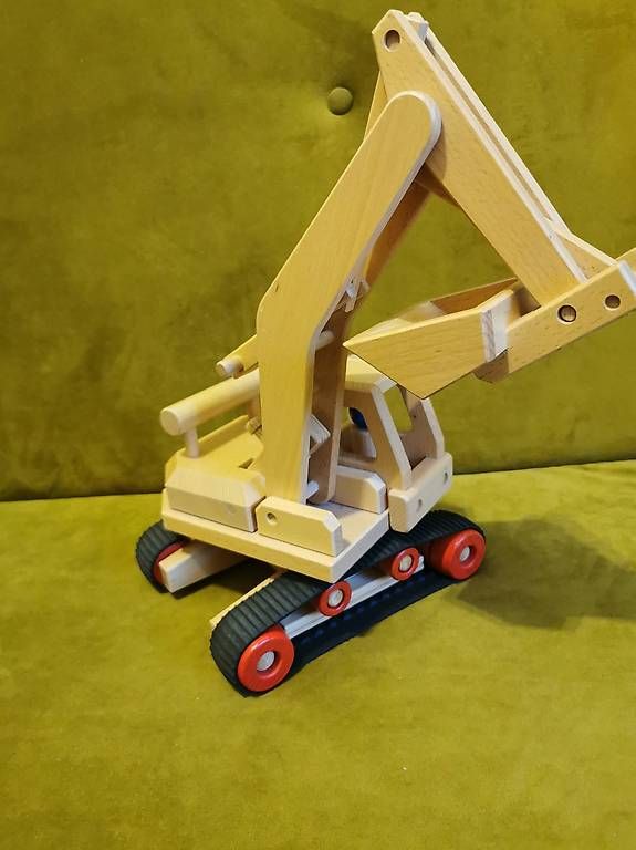 Fagus Holzspielzeug Bagger (Gebraucht) in Riehen fr CHF 115  mit  Lieferung auf Ricardo kaufen