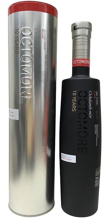 Octomore Bevande alcoliche: RARETE LES 6 EDITIONS OCTOMORE 10 ANS – Nuovo e nell'imballaggio originale da Le Mont-Pèlerin venduto da ettercl