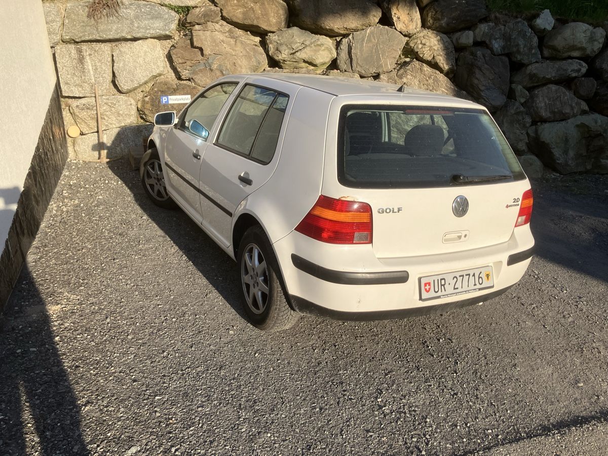 VW Autos: Vw Golf 4 4Motion  ab MFk und Service – Gebraucht aus Dürnten von faust95 1