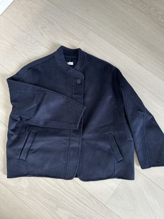 Wolljacke dunkelblau