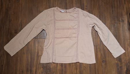 Süsses Langarmshirt von Zara Gr. 122 Top Zustand Herbst