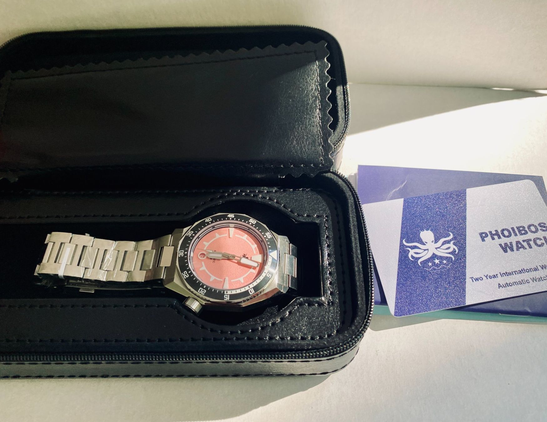 Orologi: Phoibos Depth Hunter Pink Automatic New ! – Usato da Genthod venduto da Fejmeo 3