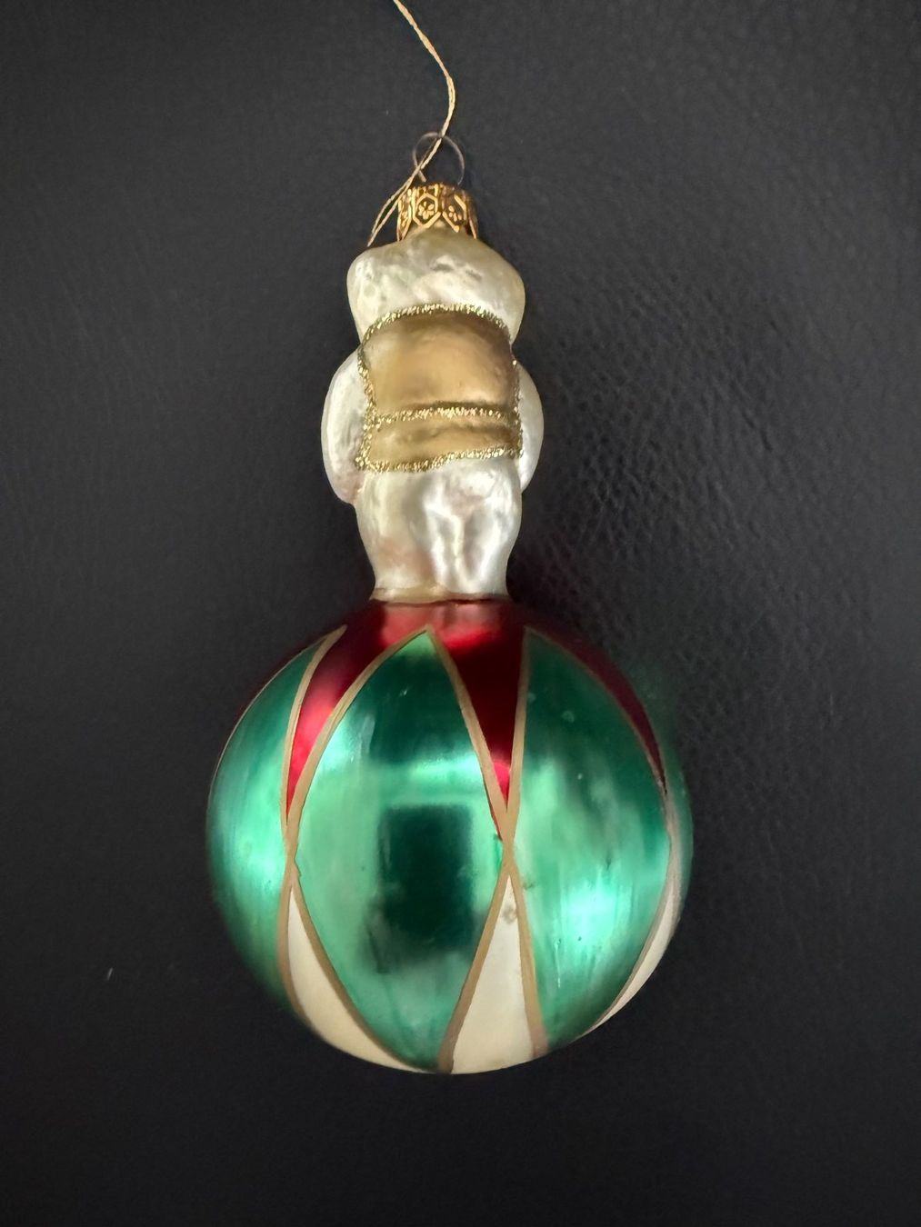 Alle Dekorationen: Vintage  Weihnachtskugel Bär auf Kugel – Gebraucht aus Subingen von ArtBead 1