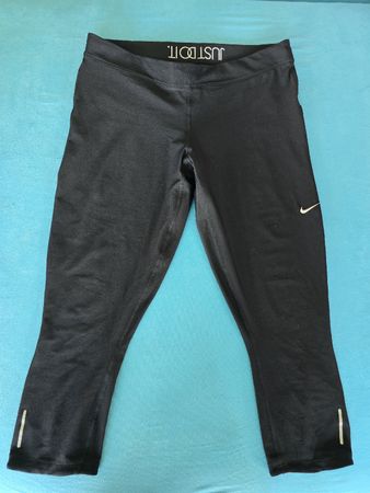 NIKE DRI-FIT Damen Jogging Sporthose, schwarz, Grösse XL